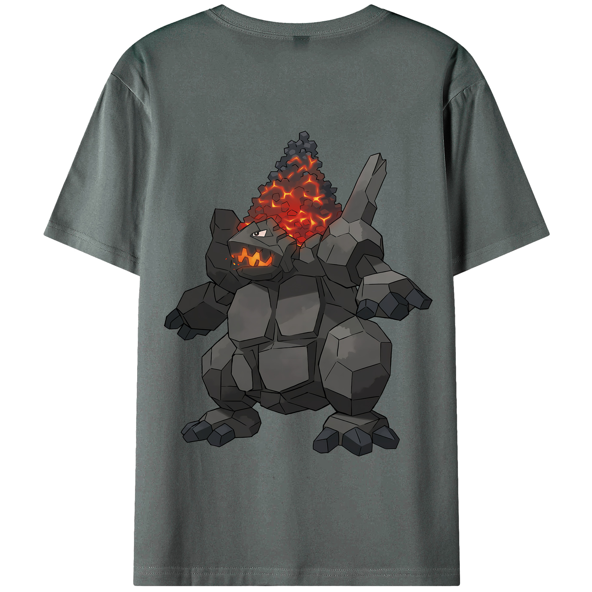 （画像用） ポケットモンスター Pokémon 綿100％半袖Tシャツ（背面プリント）